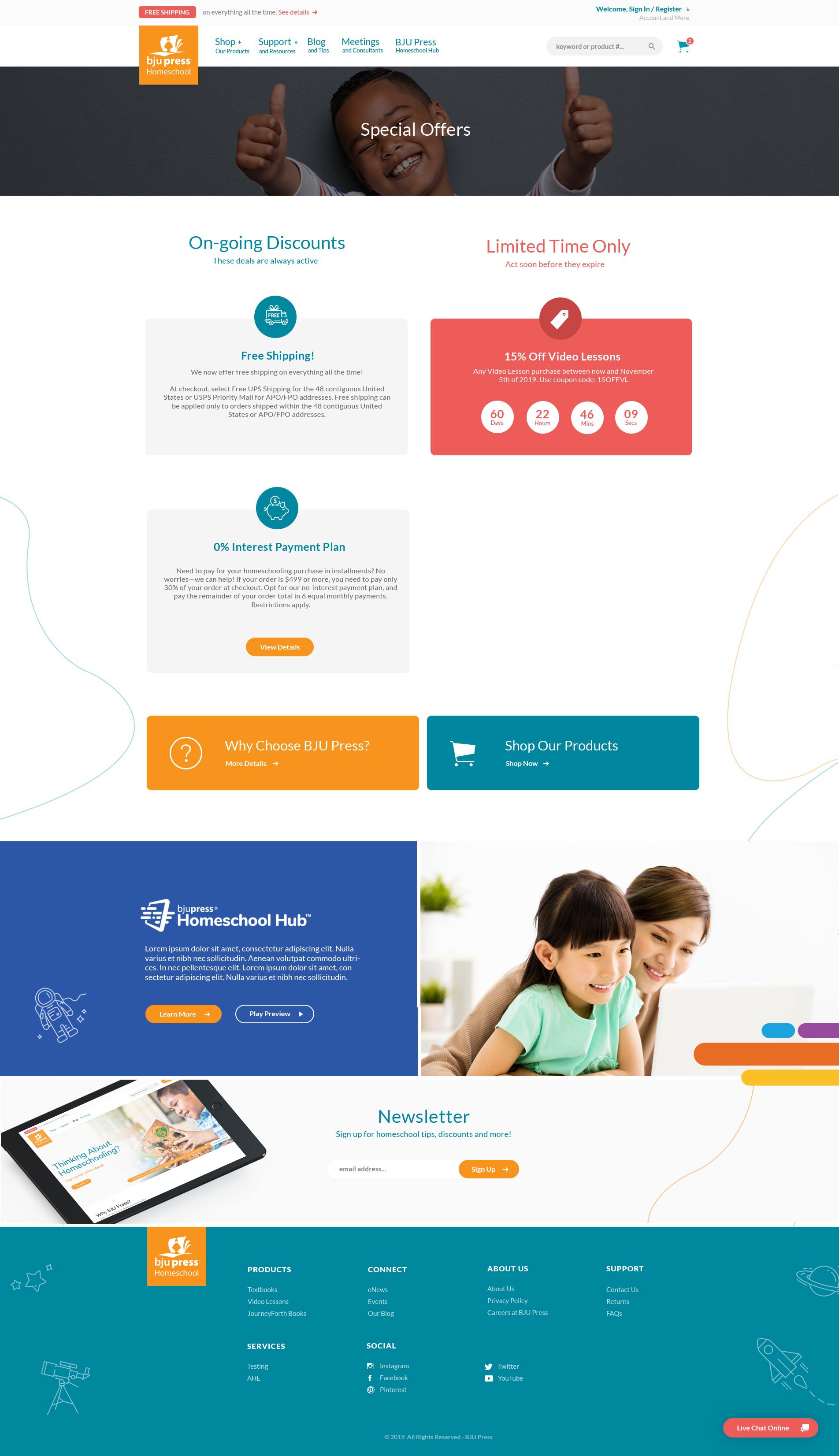Option B — Inline with Offers