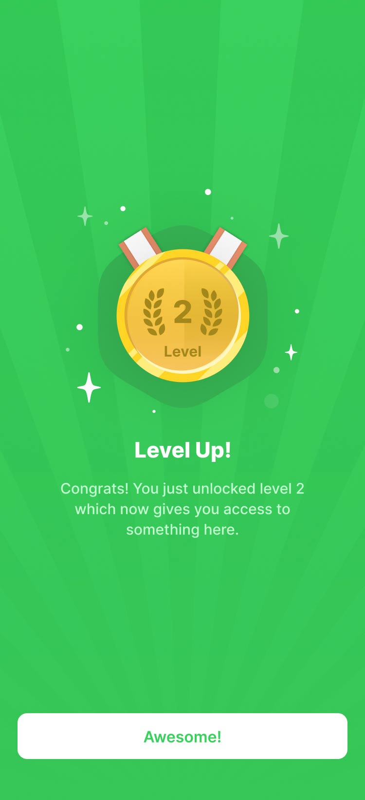 Level Up Notification