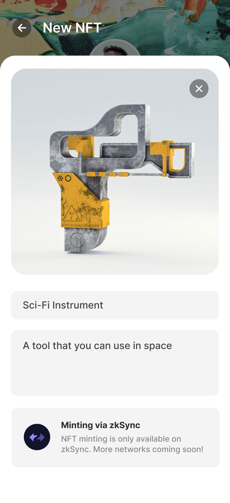 NFT Mint – Create new NFT