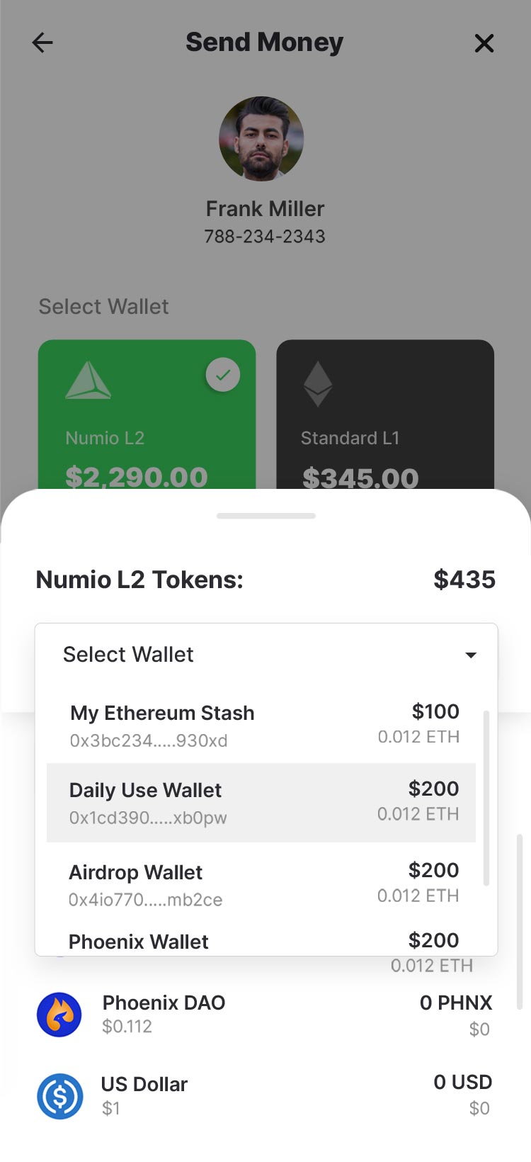 Token Selector